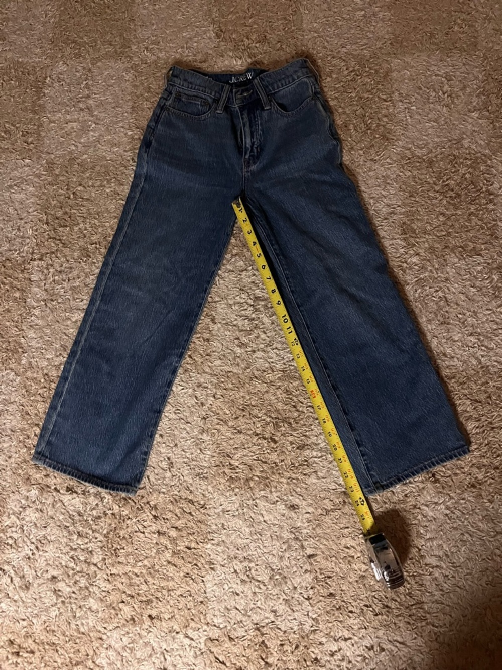J.Crew slim wide-leg jean 24 Petite in hillside wash NWOT - Picture 8 of 11